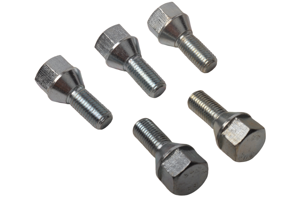 Cantonal Boulon de roue - conique - M12x1,5 -   ensemble de 5 pièces