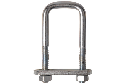 Cantonal Boulon en U / anneau d'attelage M10 100x43 mm