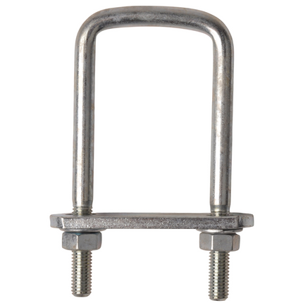 Cantonal Boulon en U / anneau d'attelage M10 120x53 mm