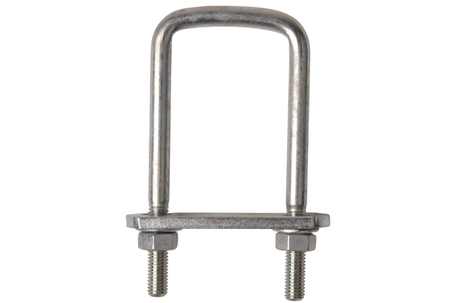 Cantonal Boulon en U / anneau d'attelage M10 120x53 mm