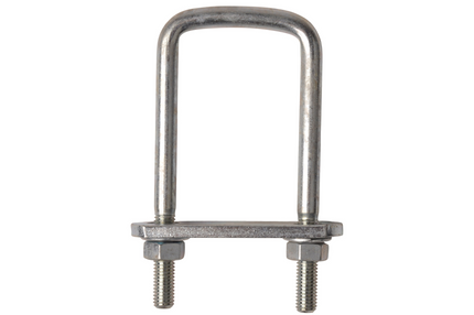 Cantonal Boulon en U / anneau d'attelage M10 120x53 mm