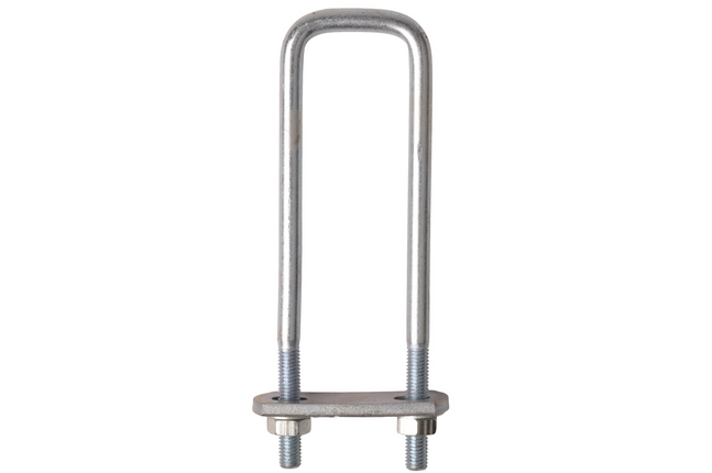 Cantonal Boulon en U / anneau d'attelage M10 180x43 mm