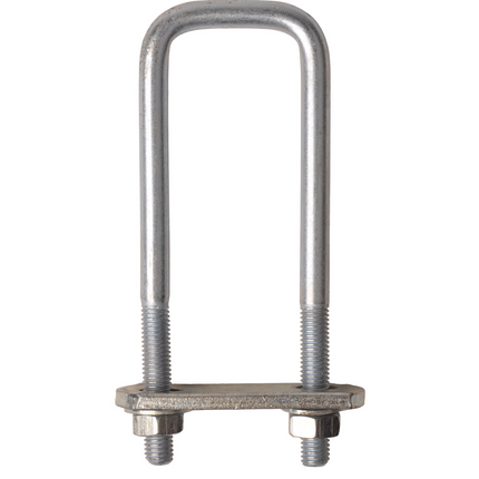 Cantonal Boulon en U/œillet d'attelage M10 140x43 mm