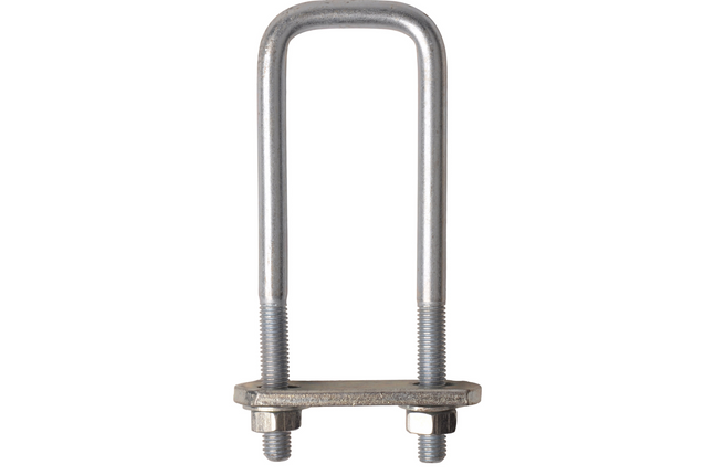 Cantonal Boulon en U/œillet d'attelage M10 140x43 mm