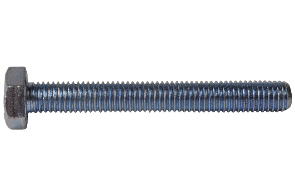 Cantonal Boulon taraudé hexagonal M10x80 mm - entièrement fileté - classe 8.8