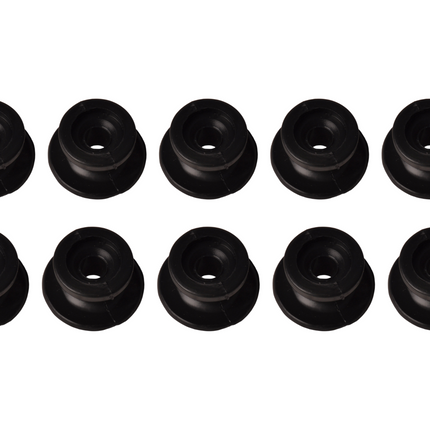 Cantonal Bouton/crochet de corde sans vis - 10 pièce