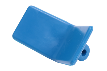 Cantonal Butées d'etrave bleu - 72x22 mm - sans trace - PE