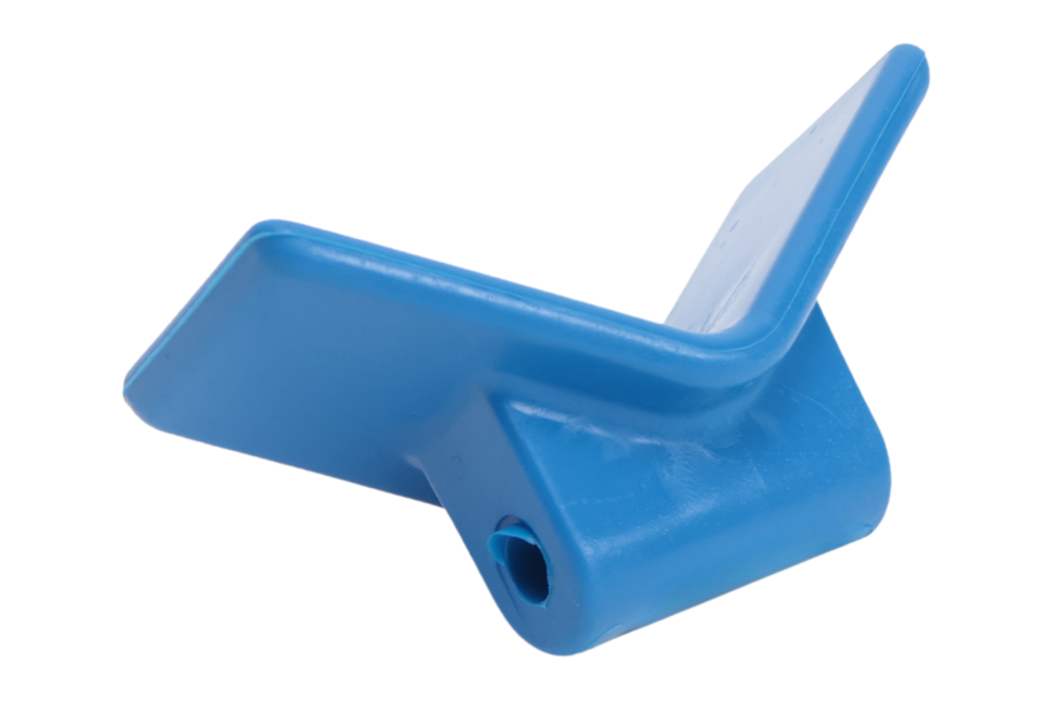 Cantonal Butées d'etrave bleu - 72x22 mm - sans trace - PE