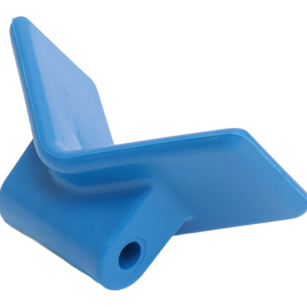 Cantonal Butées d'etrave bleu - 72x22 mm - sans trace - PE