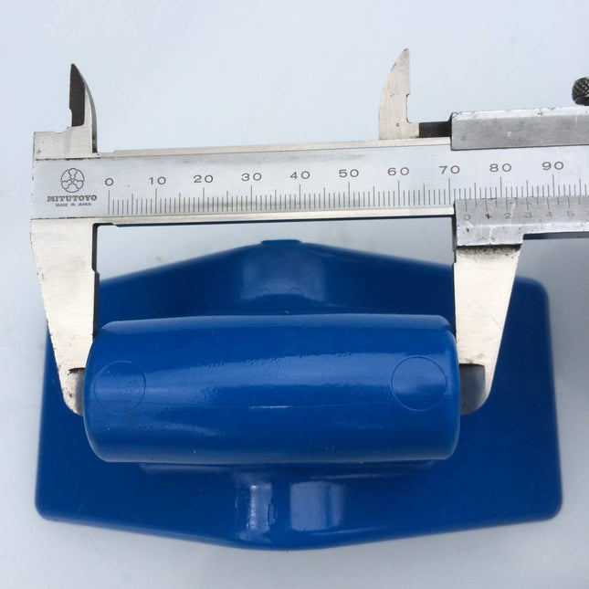 Cantonal Butées d'etrave bleu PE (sans trace) 72x22 mm