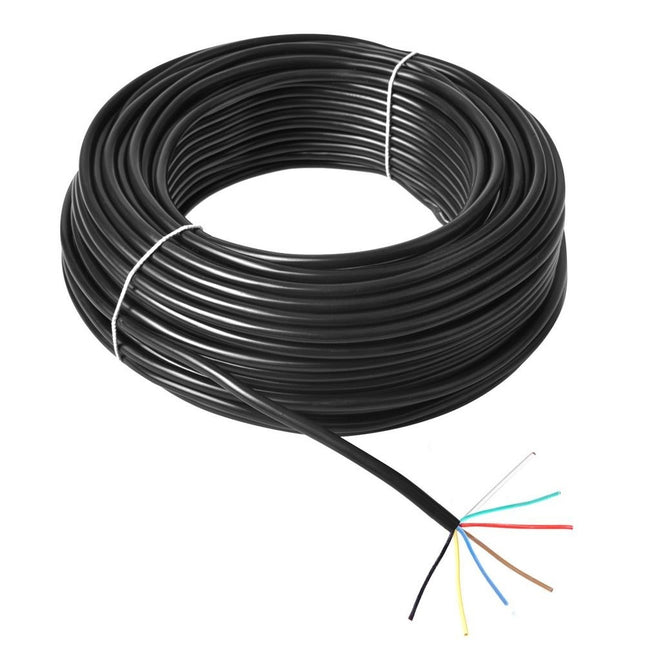 Cantonal Câble 7 fils (1,00 mm²) - adapté aux remorques, caravanes, caravanes pliantes et autres