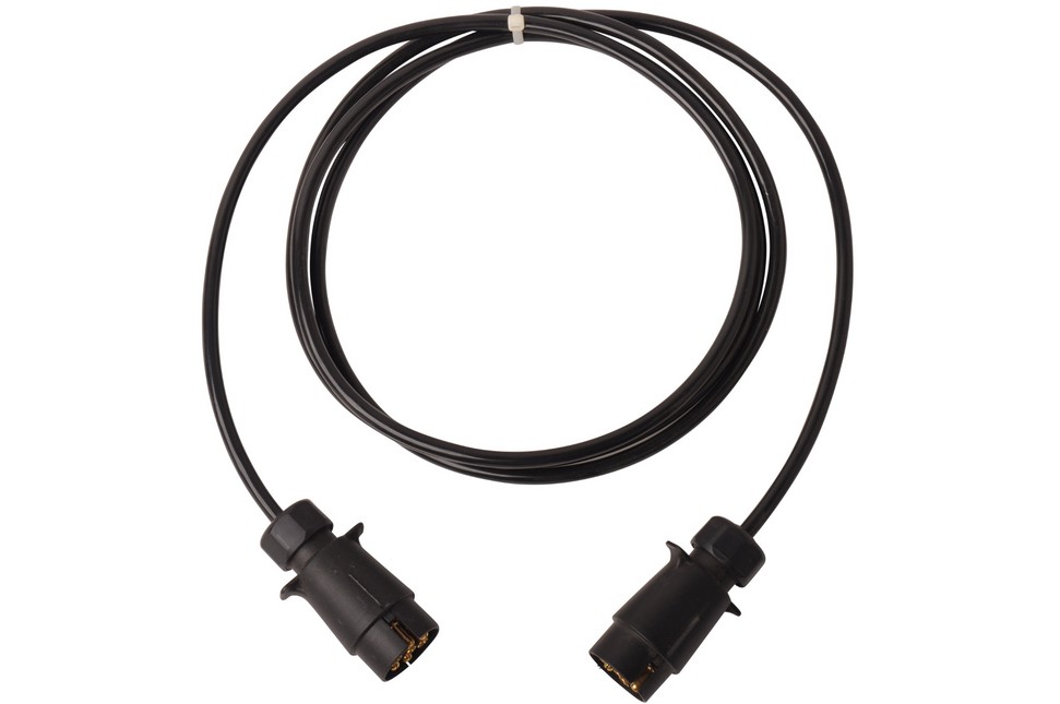 Cantonal Câble de raccordement 3 mètres 7 fils avec 2x 7 broches prises - 300 cm