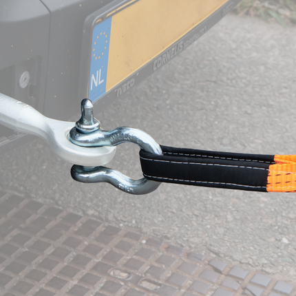 Cantonal Câble de remorquage premium 5000 kg – 300x5 cm