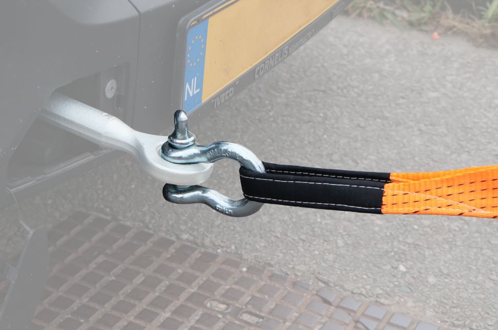 Cantonal Câble de remorquage premium 5000 kg – 300x5 cm