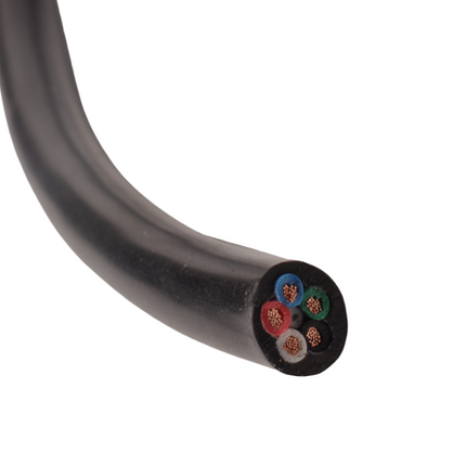 Cantonal Câble d'éclairage 5 fils (5x0,75 mm²)