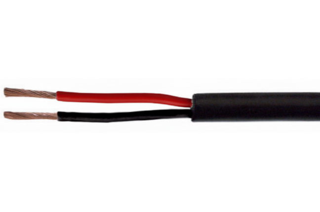 Cantonal Câble d'éclairage à 2 conducteurs (2x0,75 mm²)
