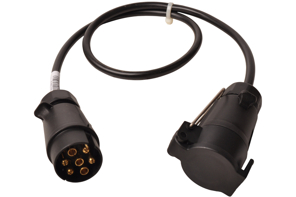 Cantonal Câble d'extension 1 mètre 7 fils avec prise 7 broches & prise 7 broches - 100 cm