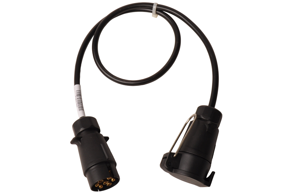 Cantonal Câble d'extension 1 mètre 7 fils avec prise 7 broches & prise 7 broches - 100 cm