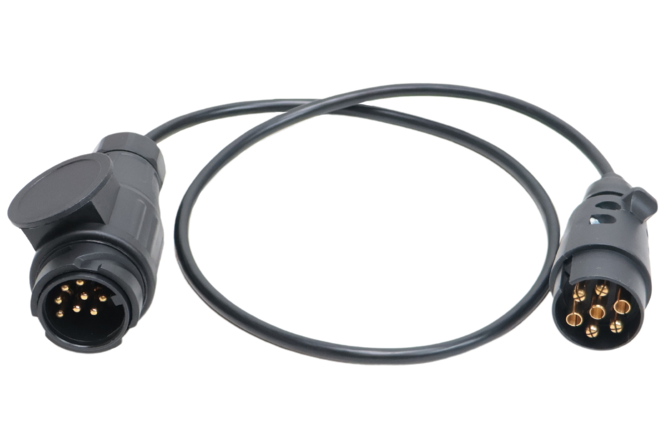 Cantonal Câble d'extension adaptateur 7 fils avec prise 13 broches & prise 7 broches - 100 cm
