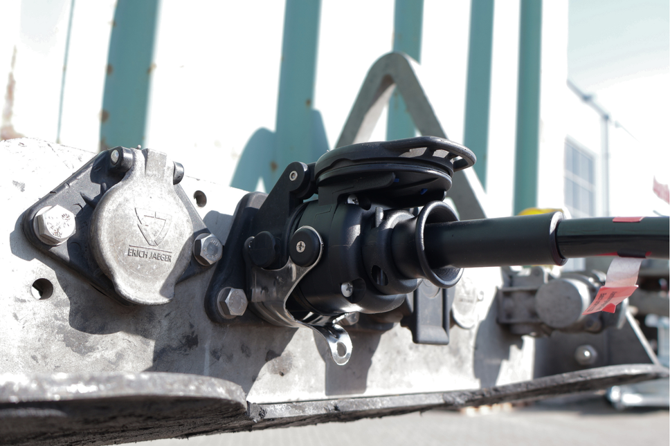 Cantonal Câble spiralé ADR pour camion - 15 broches - 2,5 mètres - 24V