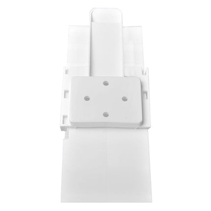 Cantonal Cale de roue Plastique (blanc) avec support