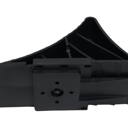Cantonal Cale de roue Plastique (noir) avec support