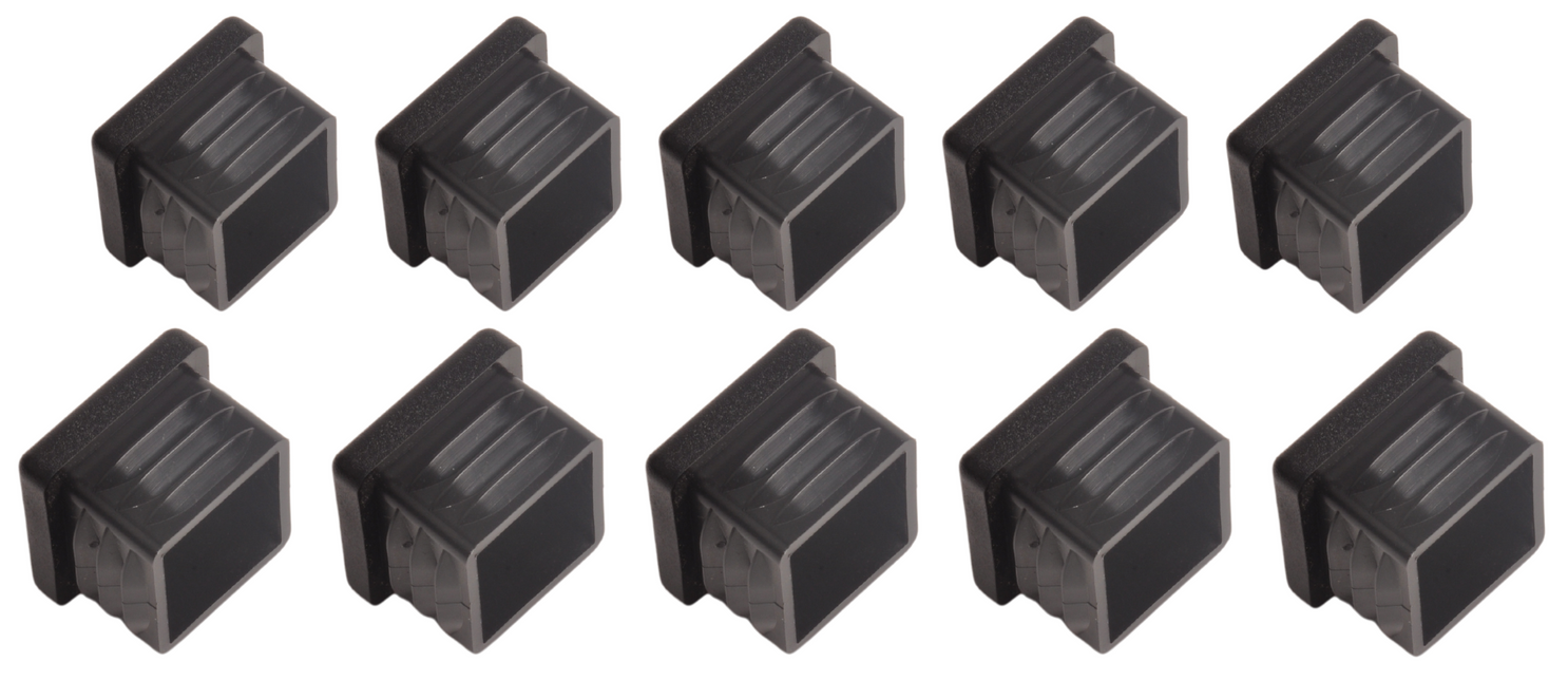 Cantonal Capuchon enfichable 25x25 mm - 10 pièce