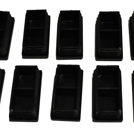 Cantonal Capuchon enfichable 60x30 mm - 10 pièce