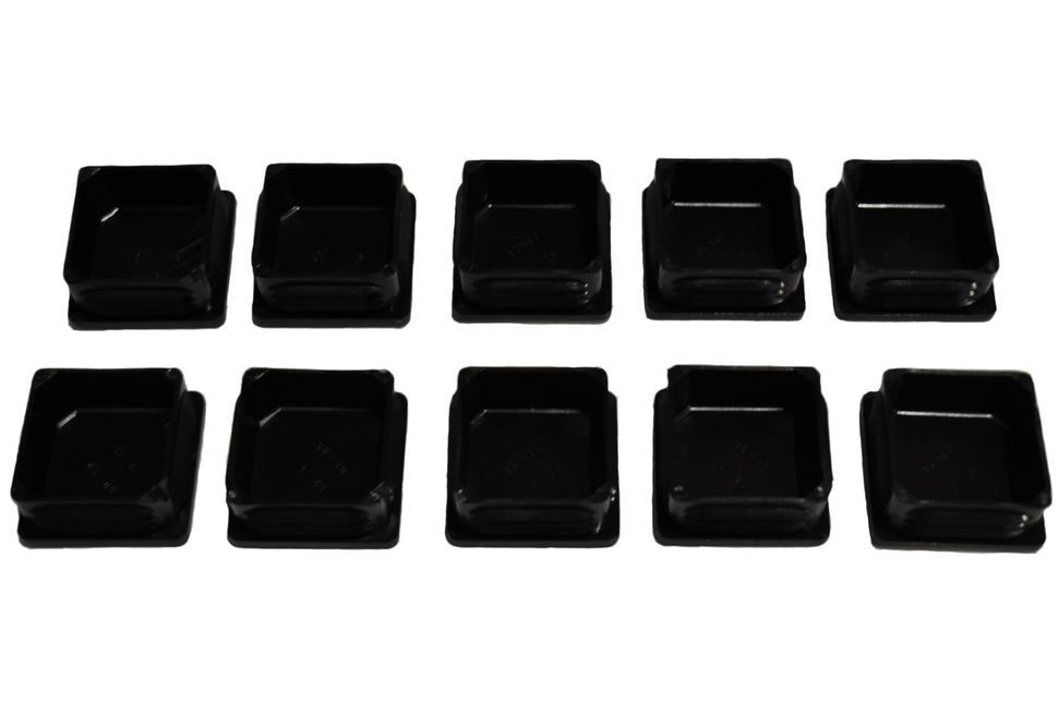 Cantonal Capuchon enfichable carré 50x50 mm -10 pièce