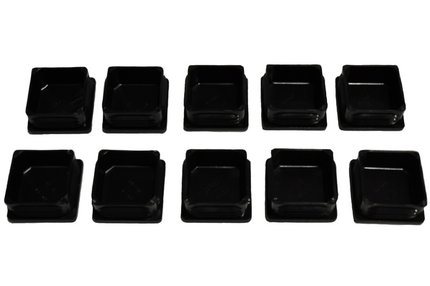 Cantonal Capuchon enfichable carré 50x50 mm -10 pièce