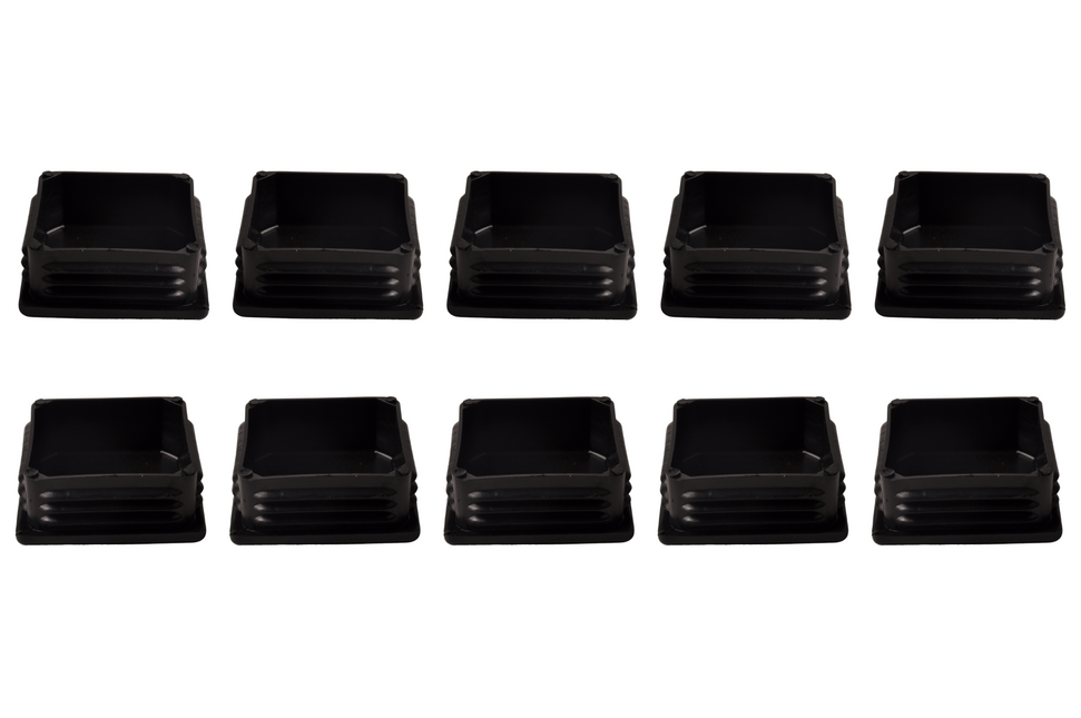 Cantonal Capuchon enfichable carré 60x60 mm -10 pièce