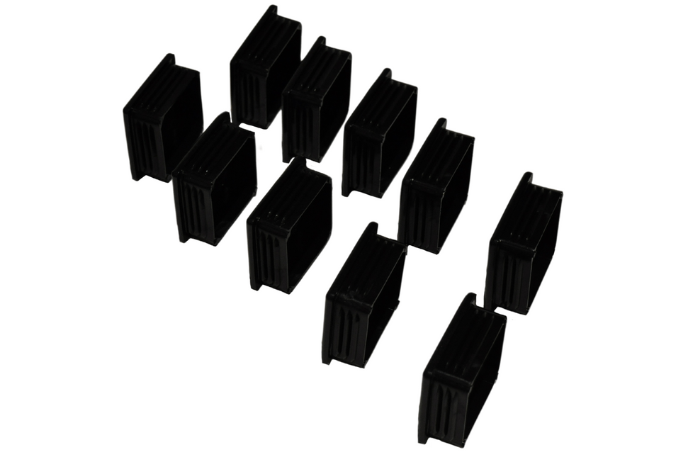 Cantonal Capuchon enfichable carré 60x60 mm -10 pièce