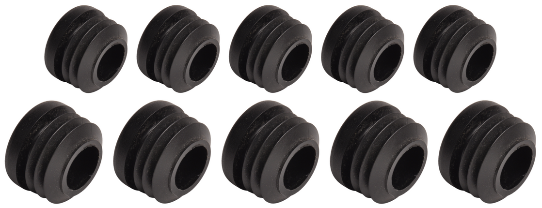 Cantonal Capuchon enfichable rond 25 mm - 10 pièce