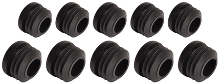 Cantonal Capuchon enfichable rond 25 mm - 10 pièce