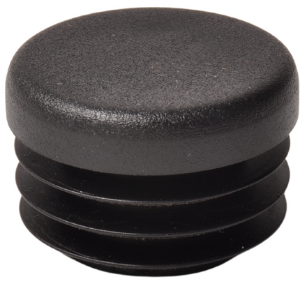 Cantonal Capuchon enfichable rond 25 mm - 10 pièce