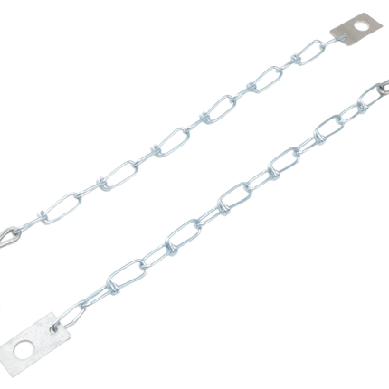 Cantonal Chaîne de serrure du hayon 24 cm - 2 pièces