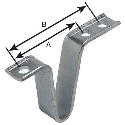 Cantonal Chevalet de support Timon 3 trous de fixation