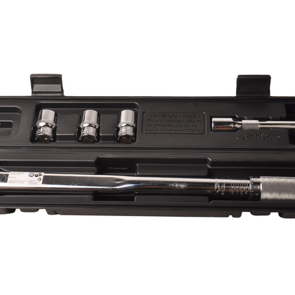 Cantonal Clé dynamométrique 1/2" + adaptateur 3/8