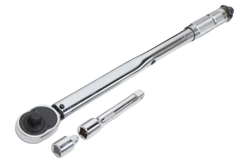 Cantonal Clé dynamométrique 1/2" + adaptateur 3/8