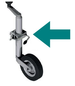 Cantonal Colliers de roue jockey 35 mm
