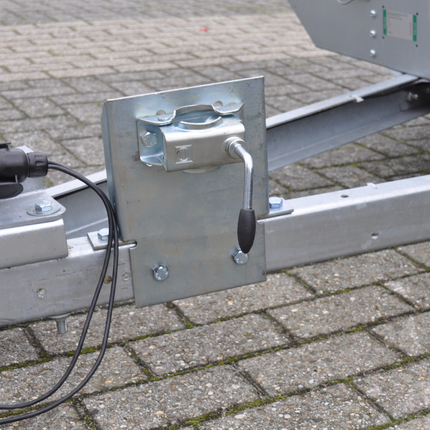 Cantonal Console de roue de nez en acier galvanisé pour roue de nez et pince de roue de nez