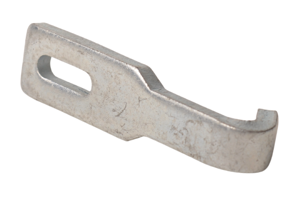 Cantonal Contre-pièce serrure excentrique petite 80x20 mm