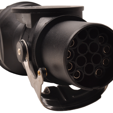 Cantonal Convertisseur de tension de 24V à 12V – Prise N 15 broches vers prise remorque 7/13 broches