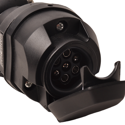 Cantonal Convertisseur de tension de 24V à 12V – Prise N 15 broches vers prise remorque 7/13 broches