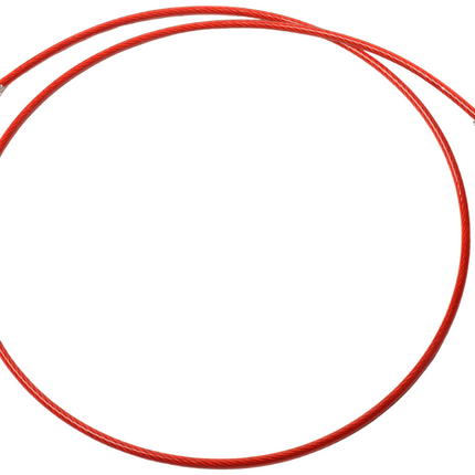 Cantonal Corde de freinage 100 cm crochet de serrage + anneau (Rouge)