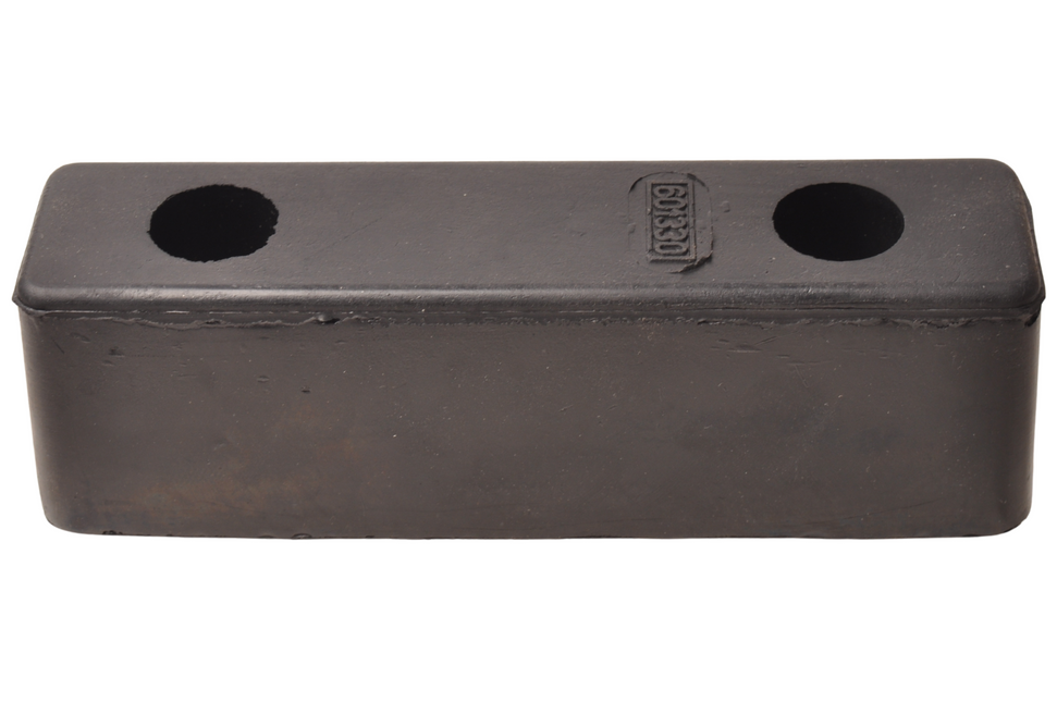 Cantonal Coussin de choc 200x52x60 mm – noir