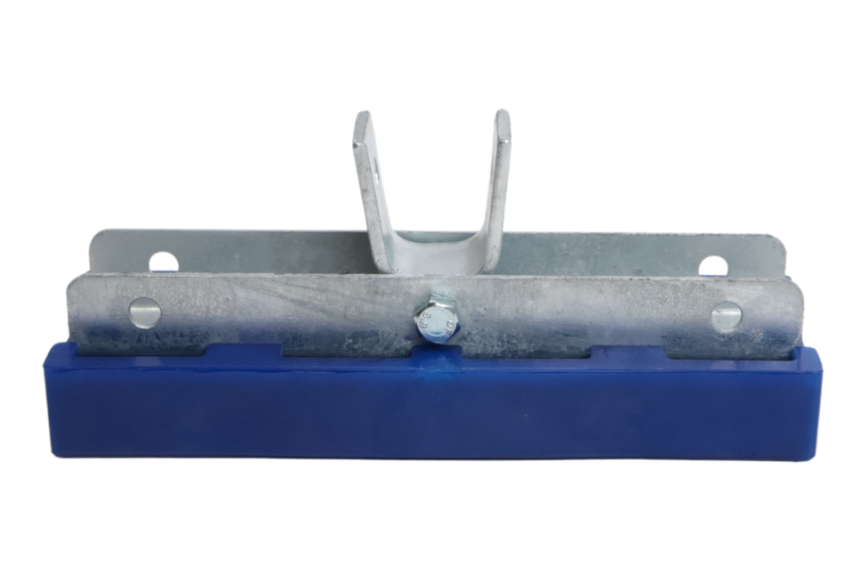 Cantonal Coussin de choc sur support  - réglable - bleu - 300x100x30 mm