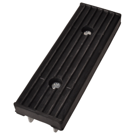 Cantonal Coussin de choc sur support  - réglable - noir - 300x100x30 mm