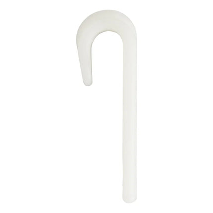 Cantonal Crochet en plastique vissable - 65x20 mm - 1 pièce