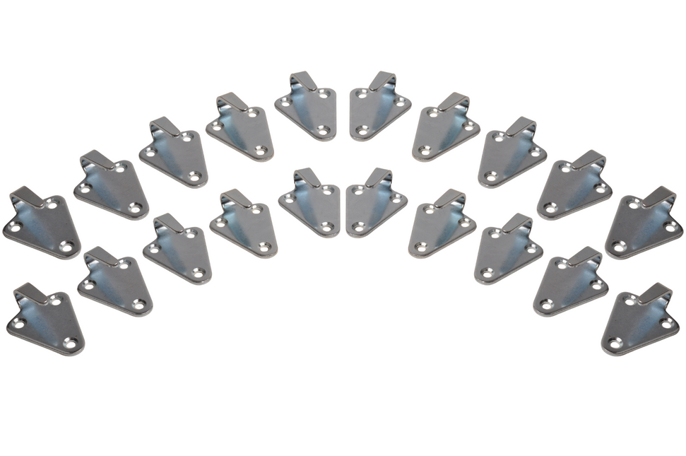 Cantonal Crochet pour Élastique ou corde 39x53 mm - 20 pièces